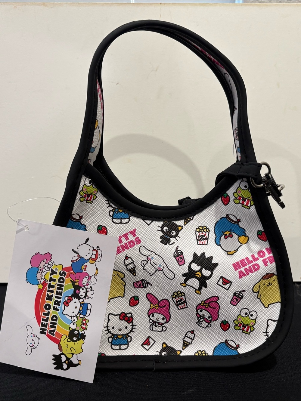 Sanrio kids Hello Kitty & Friends Printed Shoulder Bag - White/Pink